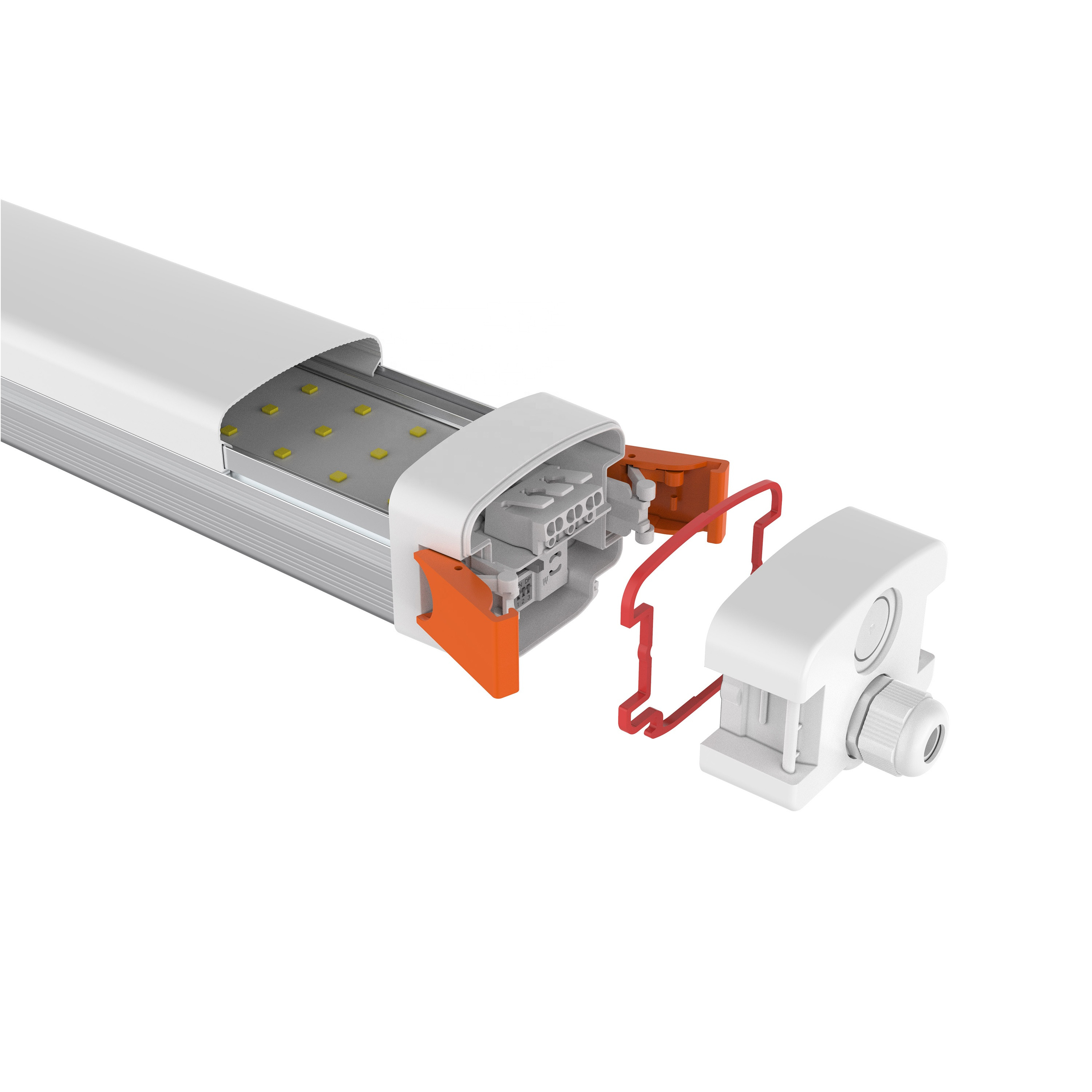 Led List Ip65 Buy Ip65 Waterproof Led Light Linear Fixture 60w Led Tri-proof Light ...