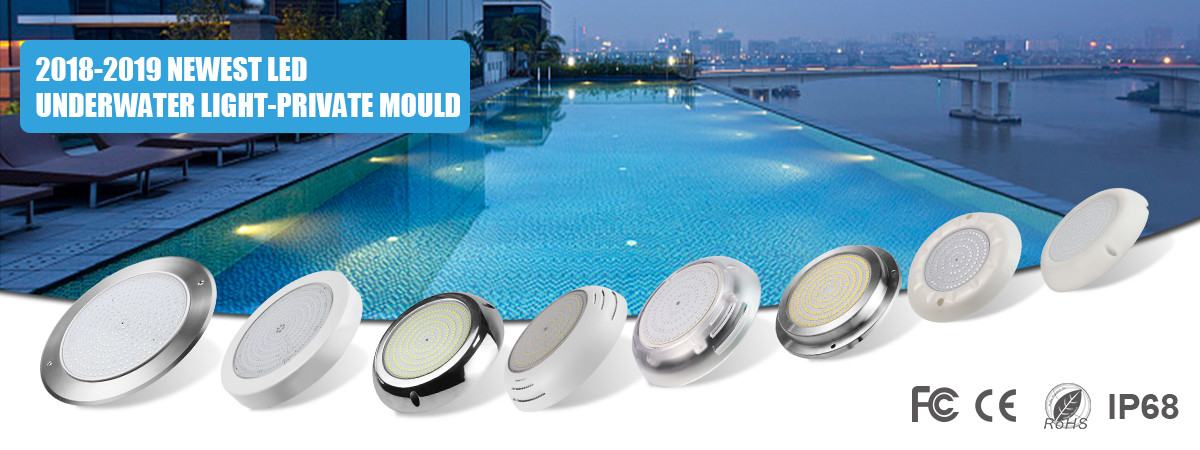 Buy Ip68 Slim Flat Submersible Led Underwater Light 35w Wall Mounted ...