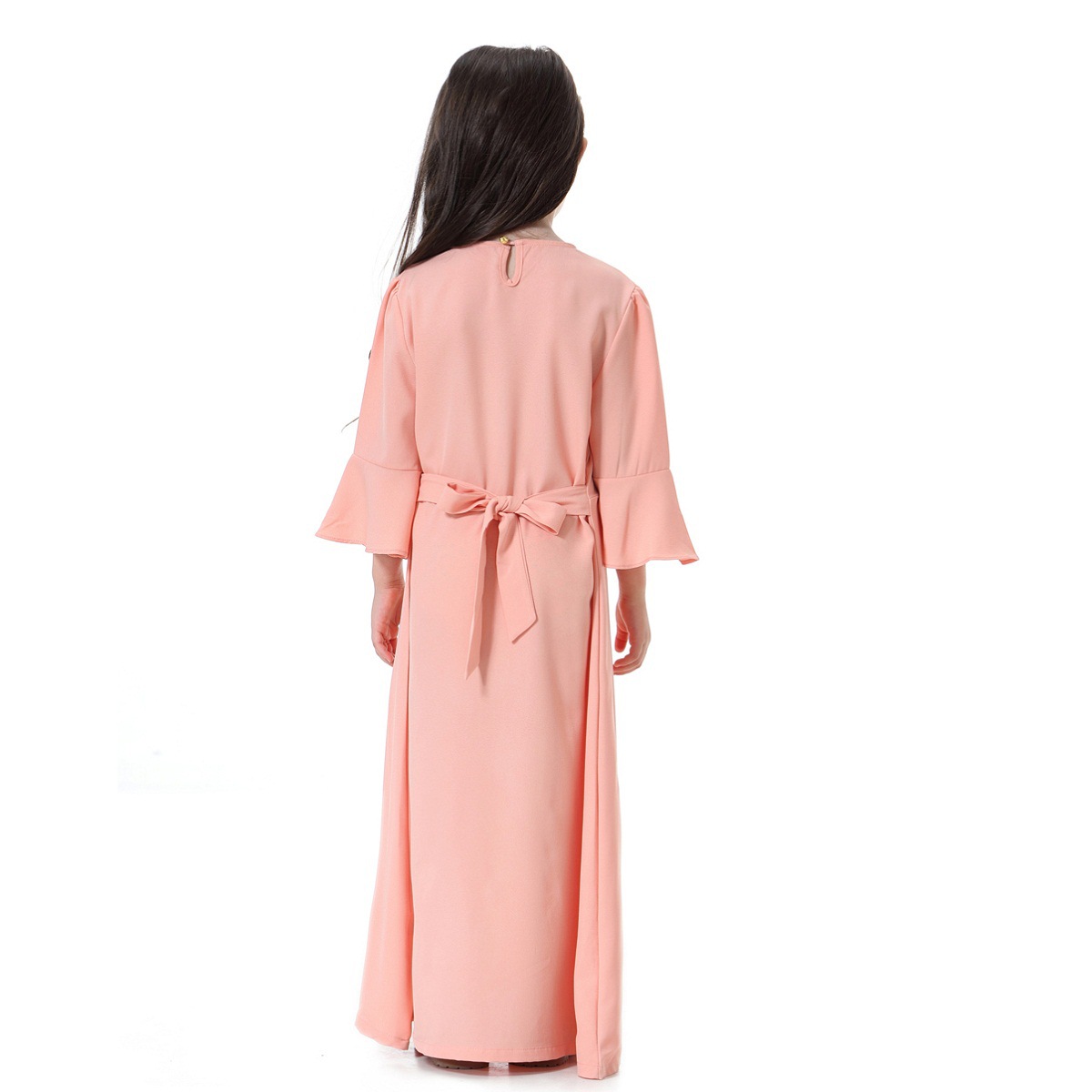 long sleeve polka dot maxi dress Delta Maxi Dress main image 0