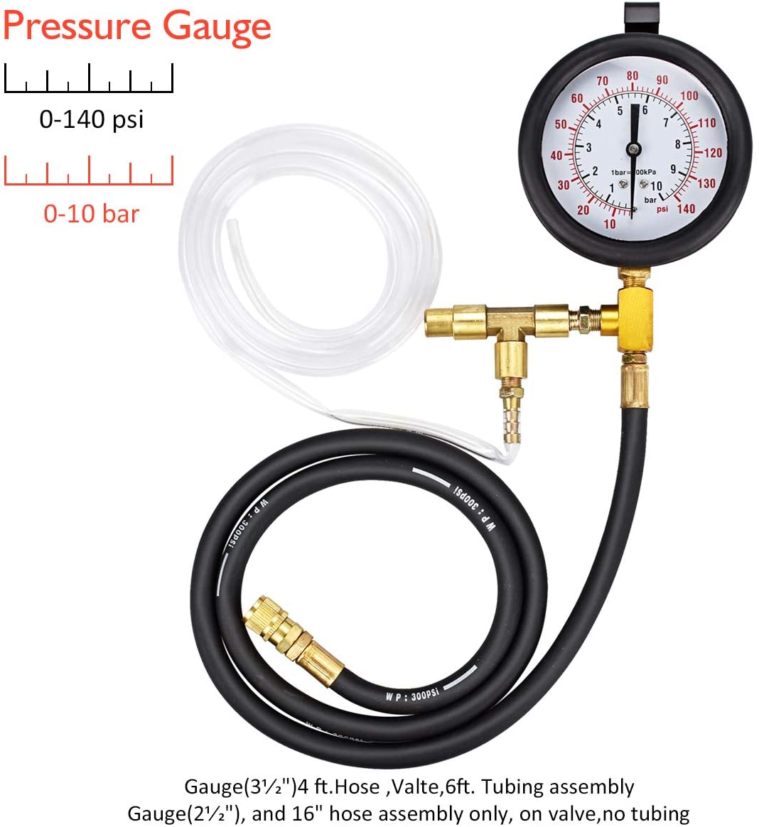 Buy Kjet Fuel Pressure Tester Kit from Ningbo Huben Instrument Co