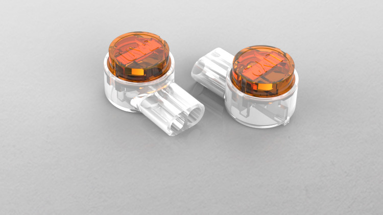 Buy K1 K2 K3 Connector Pure Copper Double Blade Connection Subnet Cable ...