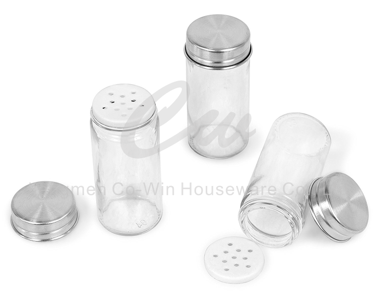 16 Jar Spice Rack Set White