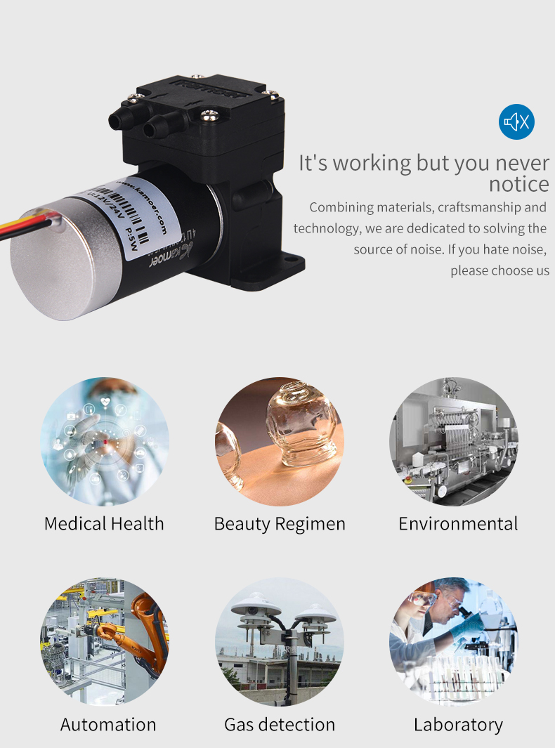 Buy Klvp3 12v 24v Small Brushless Motor Vacuum Pump Durable Diaphragm ...