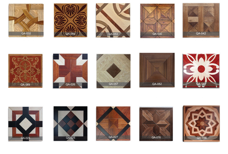 Buy Laminate Wooden Floor Waterproof Metal Inlay Wood Parquet Oak ...
