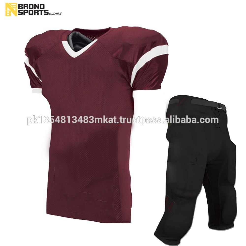 Buy Wholesale China Oem Custom Made Plain Blank American Football