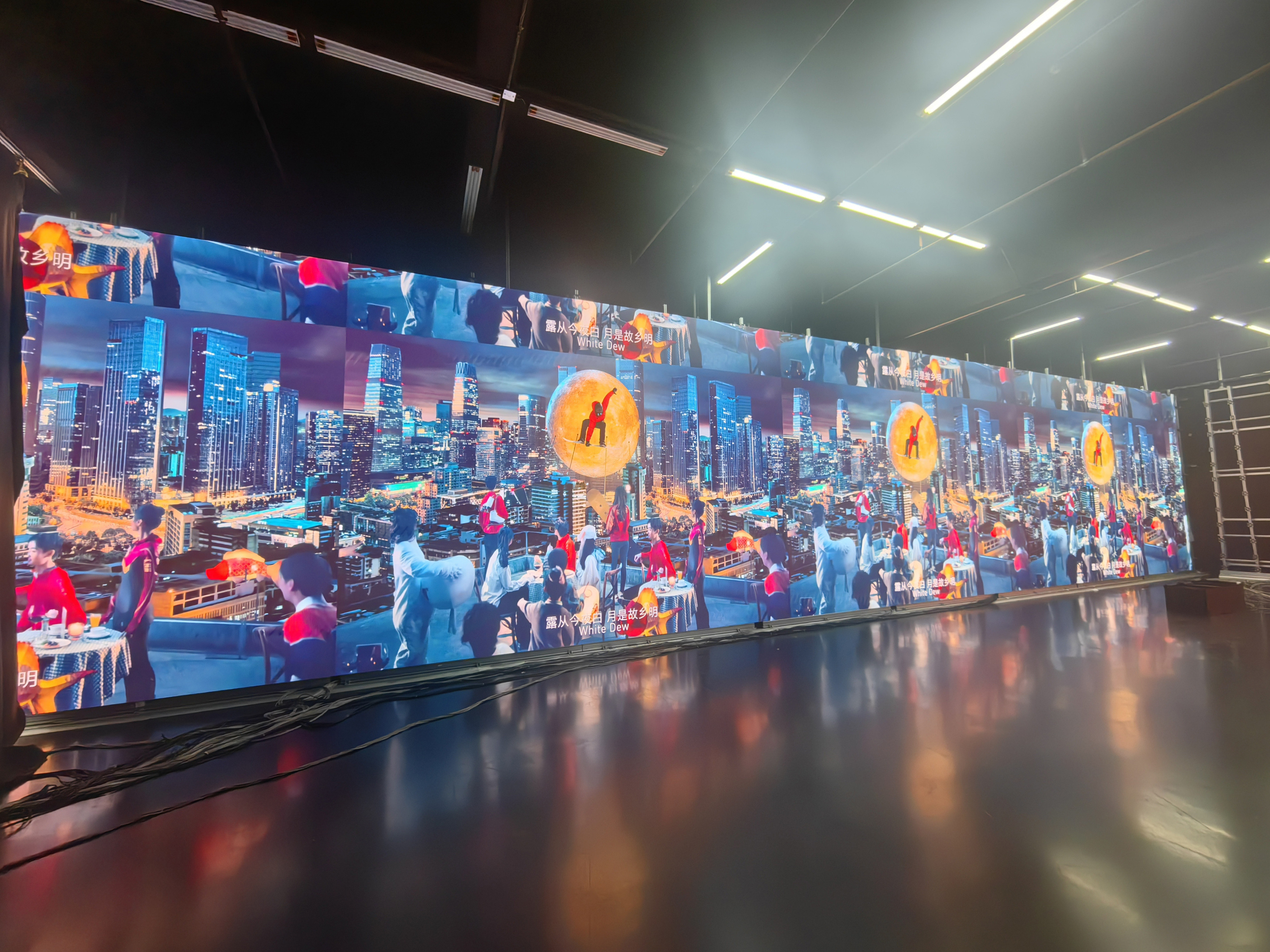 Buy Led Screen Flexible Transparent Led Soft Film Transparent P20 Led ...