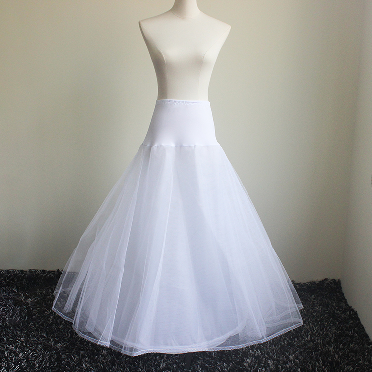 Buy Long White Under Skirt Net Crinnolines Petticoat For Flower Girl Dresses  And Wedding Dresses from Wuxi Aibao Garments Co., Ltd., China |  Tradewheel.com