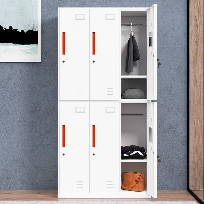 Buy Longli Furnture Dormitory Clothes Hanger Metal Locker 6 Door ...
