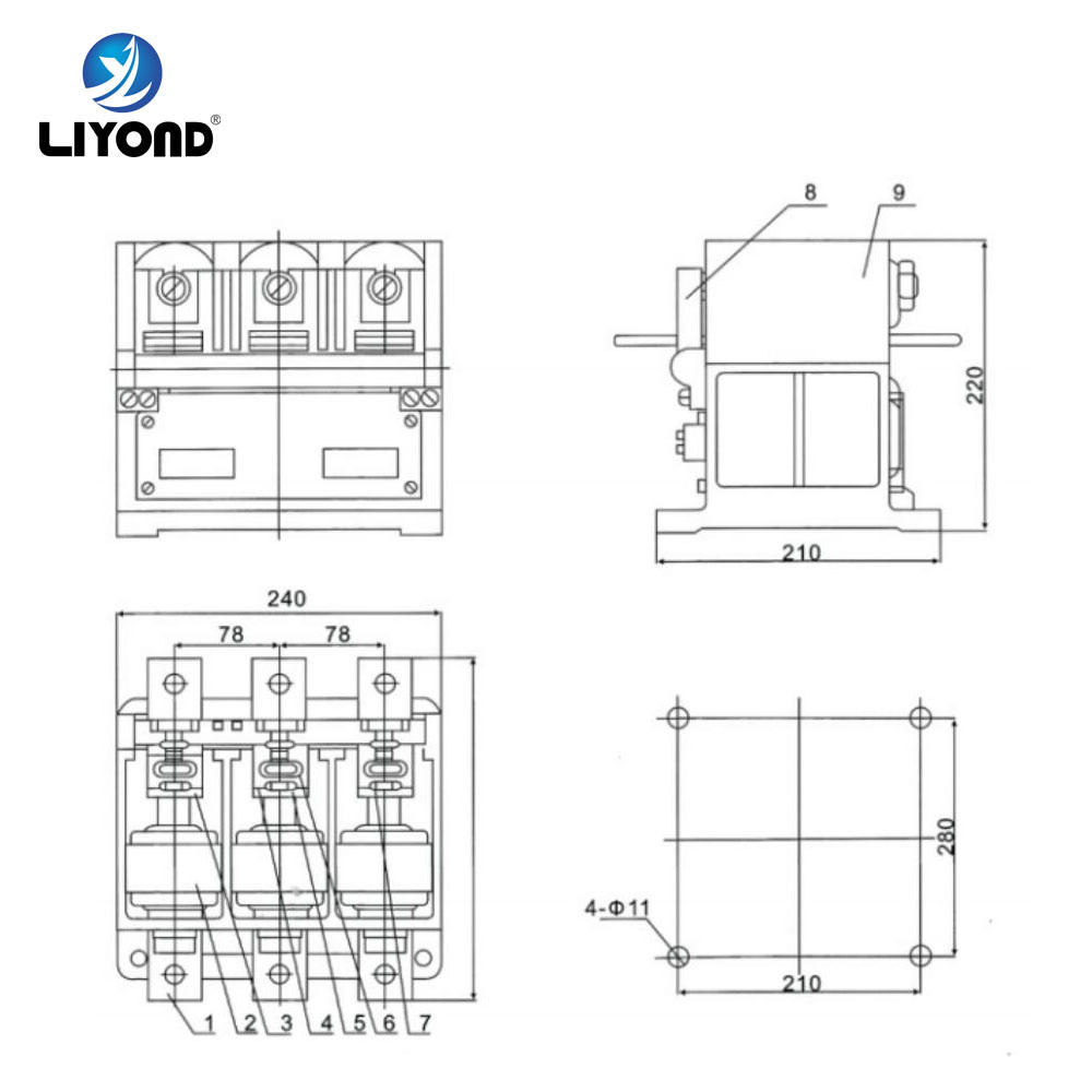 Substation Contactor Buy Low Voltage Ckj20 Vacuum Contactor For Power Substation from ...