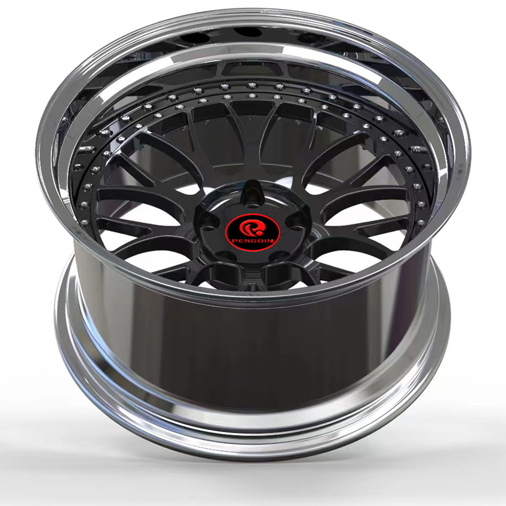 Buy Luxury Forged 2 Piece Rims Deep Dish Rims R18 R19 R20 R21 R22 R23 ...