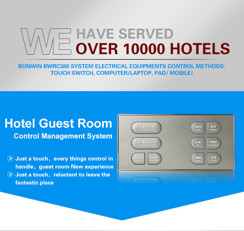 Buy Luxury Style Intelligent Hotel Guest Room Door Lock Control System