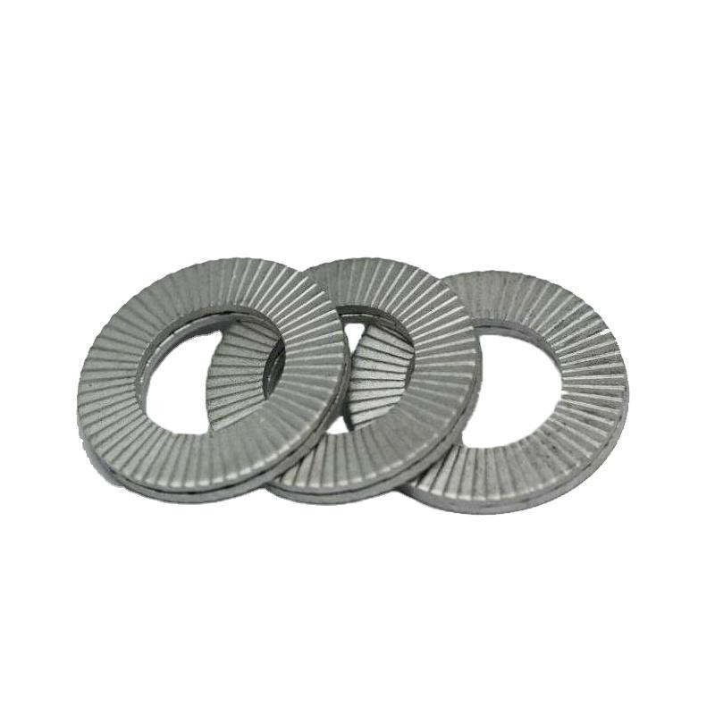 Buy M8 Metal Industrial Serrated Lock Conical Spring Washer from Handan