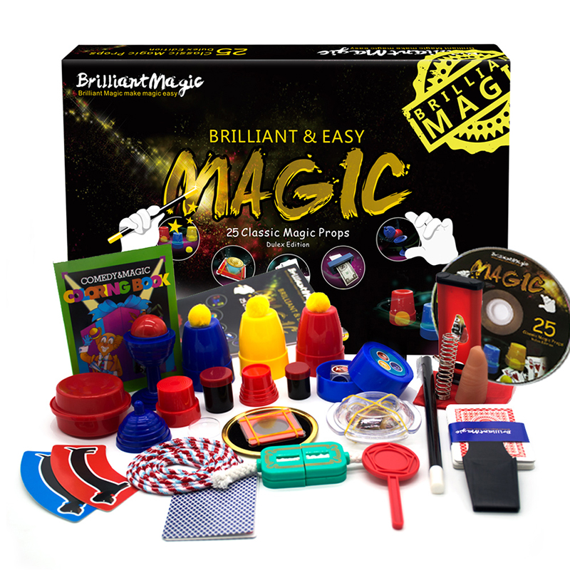 Click N' Play Magician Kit & Magic Set for Kids, Halloween Magic Trick  Games for Girls & Boys, Kids Magic Set, Over 150 Tricks, Includes Manual &  DVD