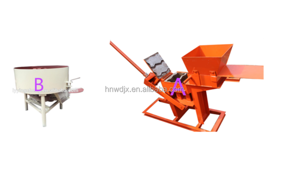 Buy Manual Hand Press Compressed Earth Brick Machine Earth Brick Making ...