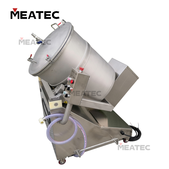 Commercial Vacuum Tumbler Marinator, Tilting vacuum meat massaging