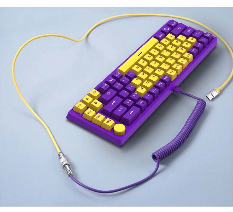 Buy Mechanical Keyboard Aviator Connector Cable Usb A To Type C For ...