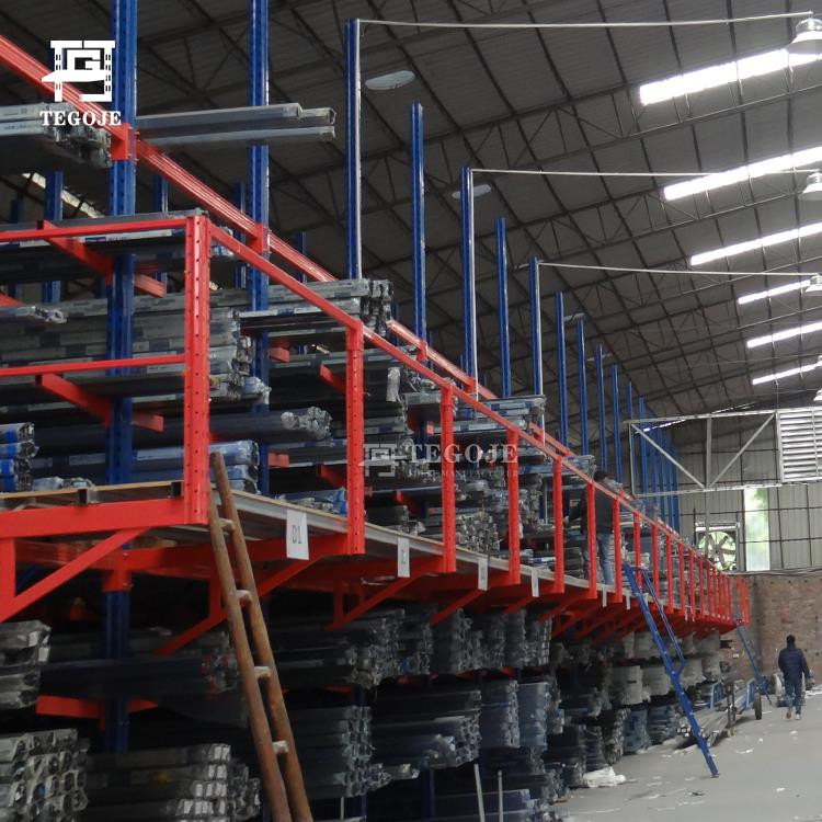 Bundle Rack For Rebar Buy Metal Warehouse Cantilever Racking For Rebar Storage from Foshan ...