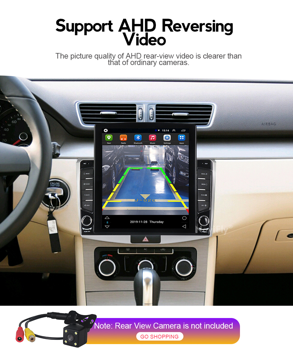 Buy Navifly 9.7 Tesla Car Radio Multimedia For Audi Tt Mk2 8j