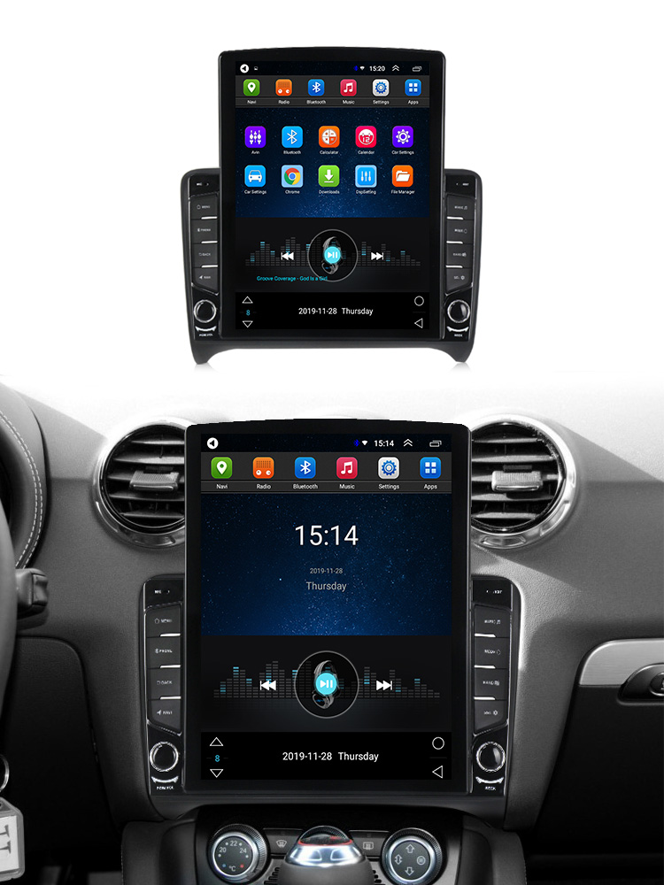 Autoradio Navigation GPS pour Audi TT MK2 8j Android Multimédia