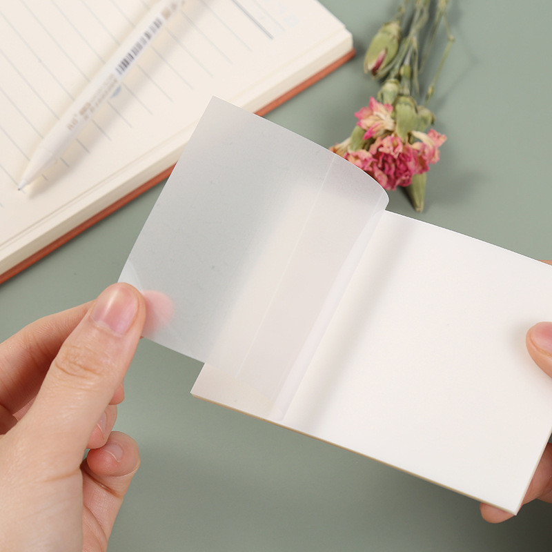 Sticky Note White With String Buy New Design Ins White Transparent Pet Waterproof Memo Sticky Notes ...