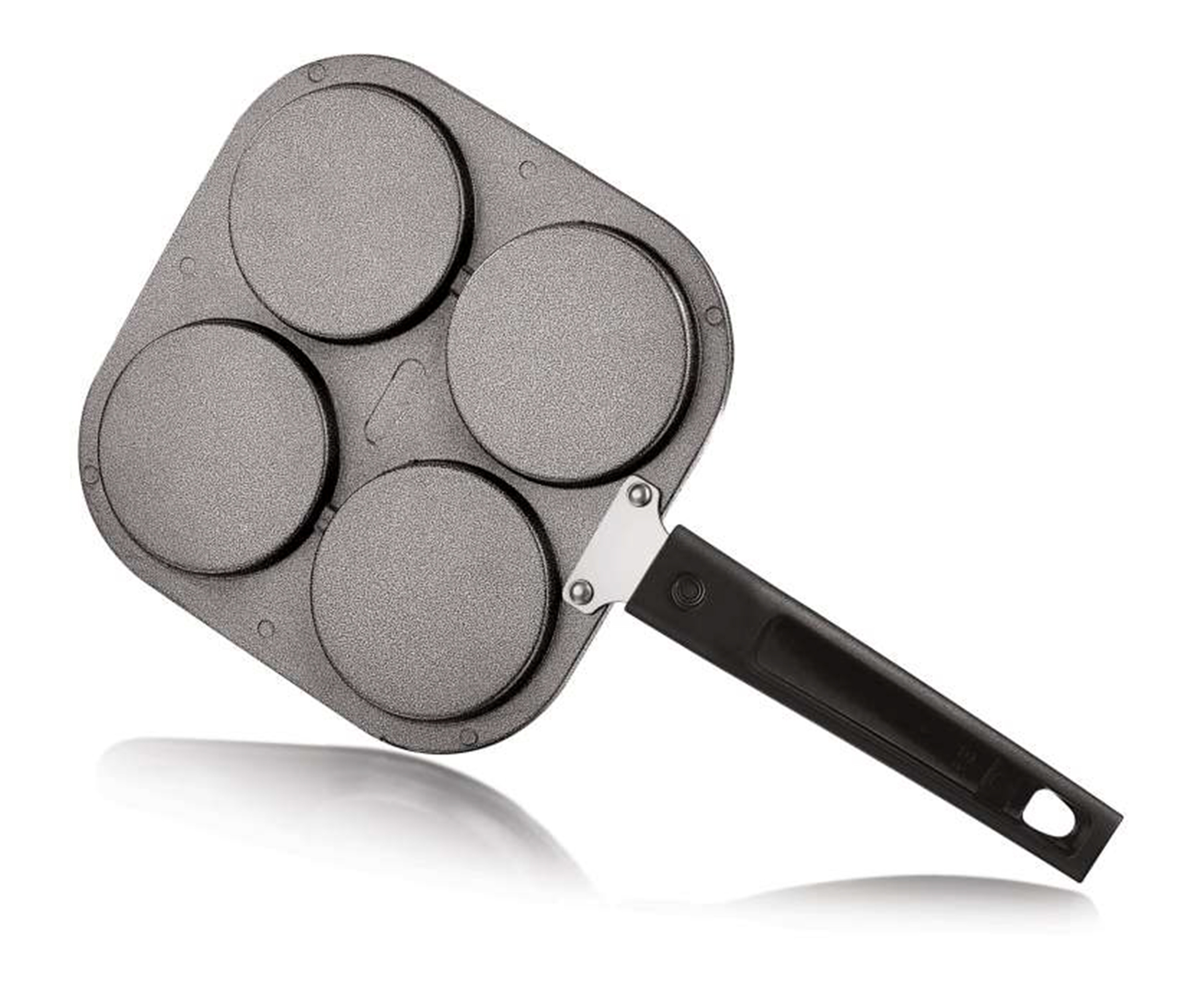 Buy Nonstick Multi Grill Pan Cast Aluminium Multi Section Divided ...