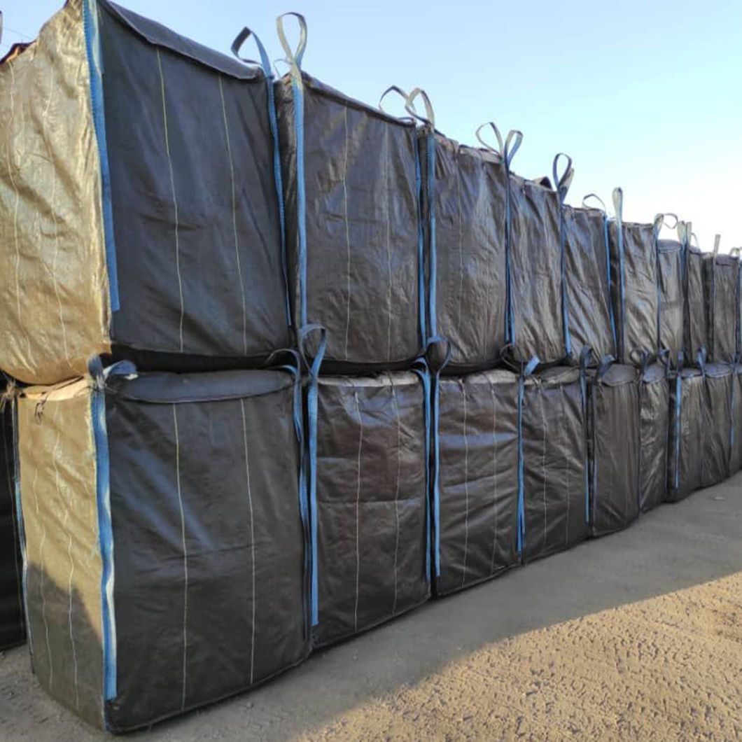 thumbnail image 2 of Hoolerry 1.5 Ton FIBC Bulk Bag - 35x35x43 Inch Heavy Duty Sand Bag With Duffle Bottom For Construction 2 of 14