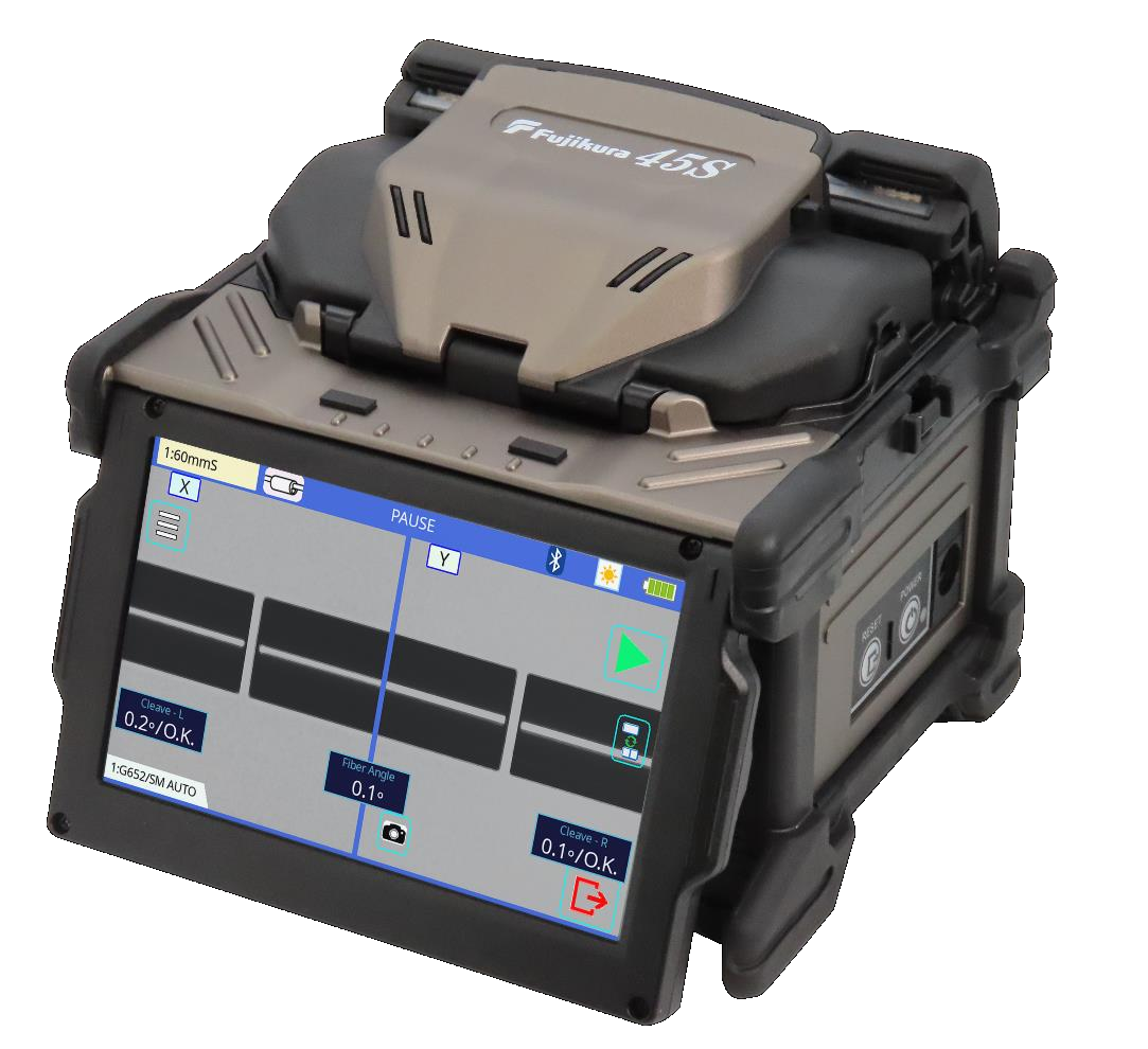Buy Original Japan 45s Fusion Splicer With Fiber Cleaver 41s+ Splicing ...