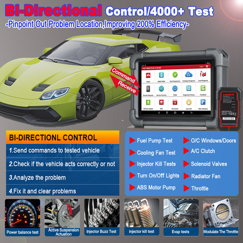 Buy Original Launch X431 Immo Plus Obd2 Key Programmer Auto Diagnostic ...