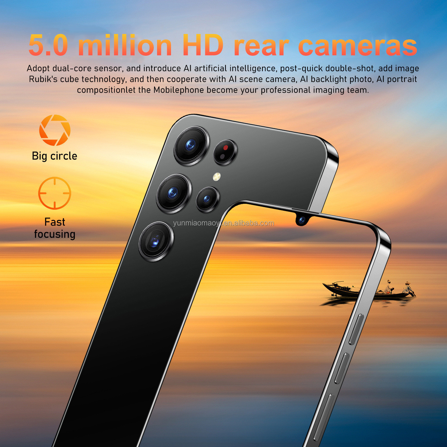 Buy Original Mobile Phone S23 Ultra 6.53 Inch 1gb+16gb Face Id Unlocked ...