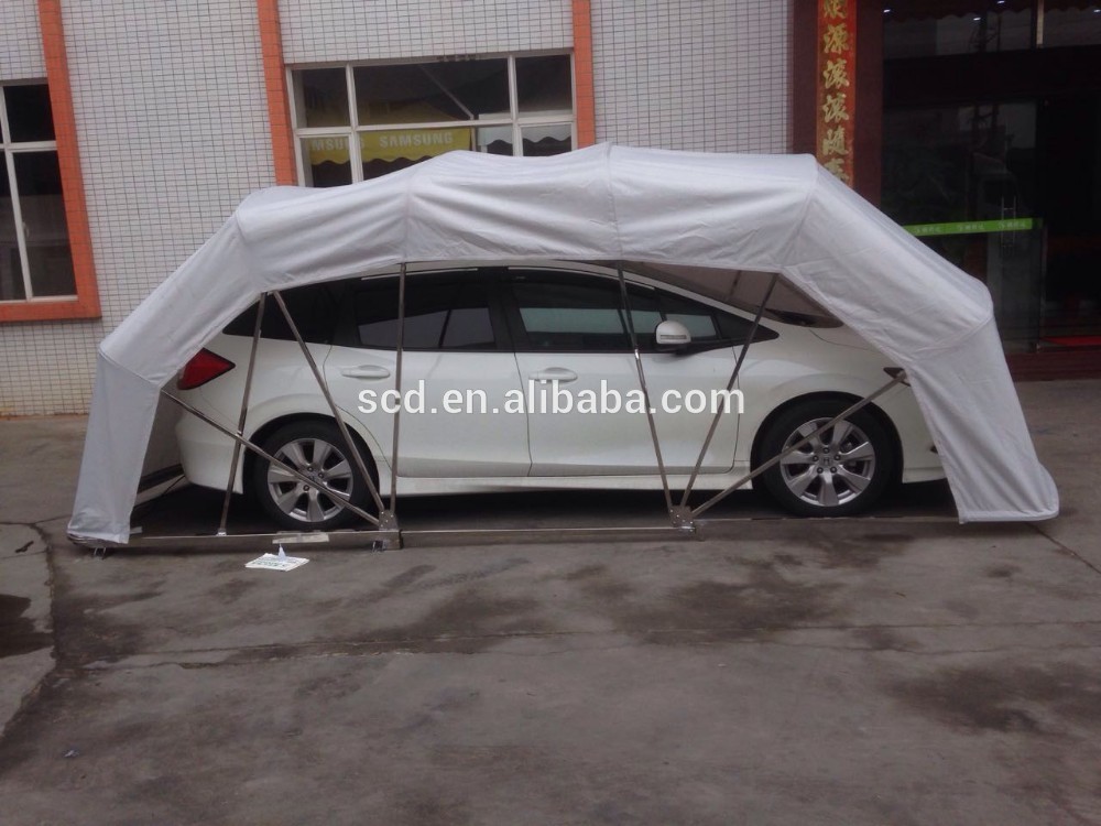 Folding Car Shed Parking Shed Home Mobile Garage Simple Awning Warm and  Cold Thickened Garage Shed,for All Kinds of Vehicles