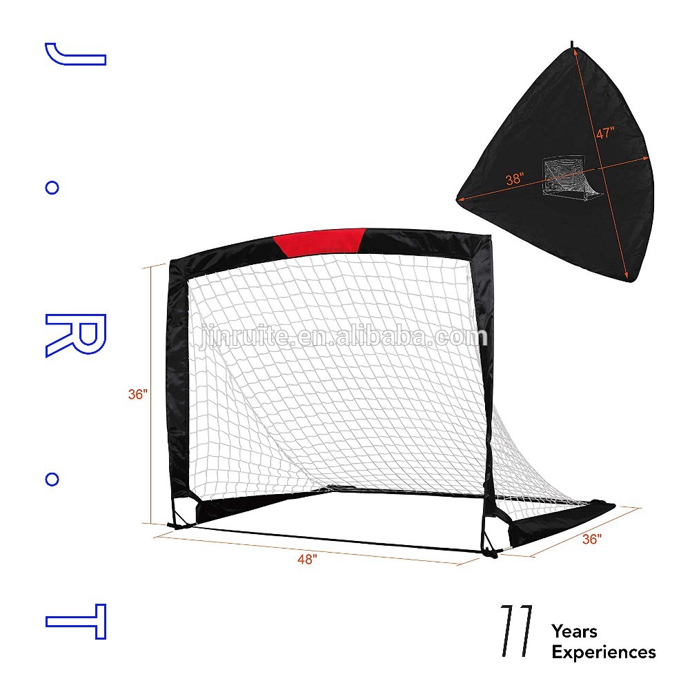 Buy Outdoor Folding Soccer / Football Goal Nets from Nantong Jinruite ...