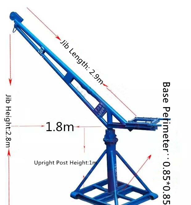 Small Jib Buy Outdoor Or Indoor Portable 360 Degree Electric Mini Small Jib Crane ...