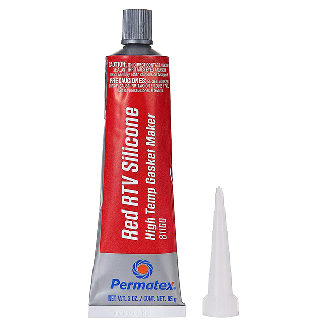 Buy Permatex 81160 High-temp Red Rtv Silicone Gasket, 3 Oz With ...