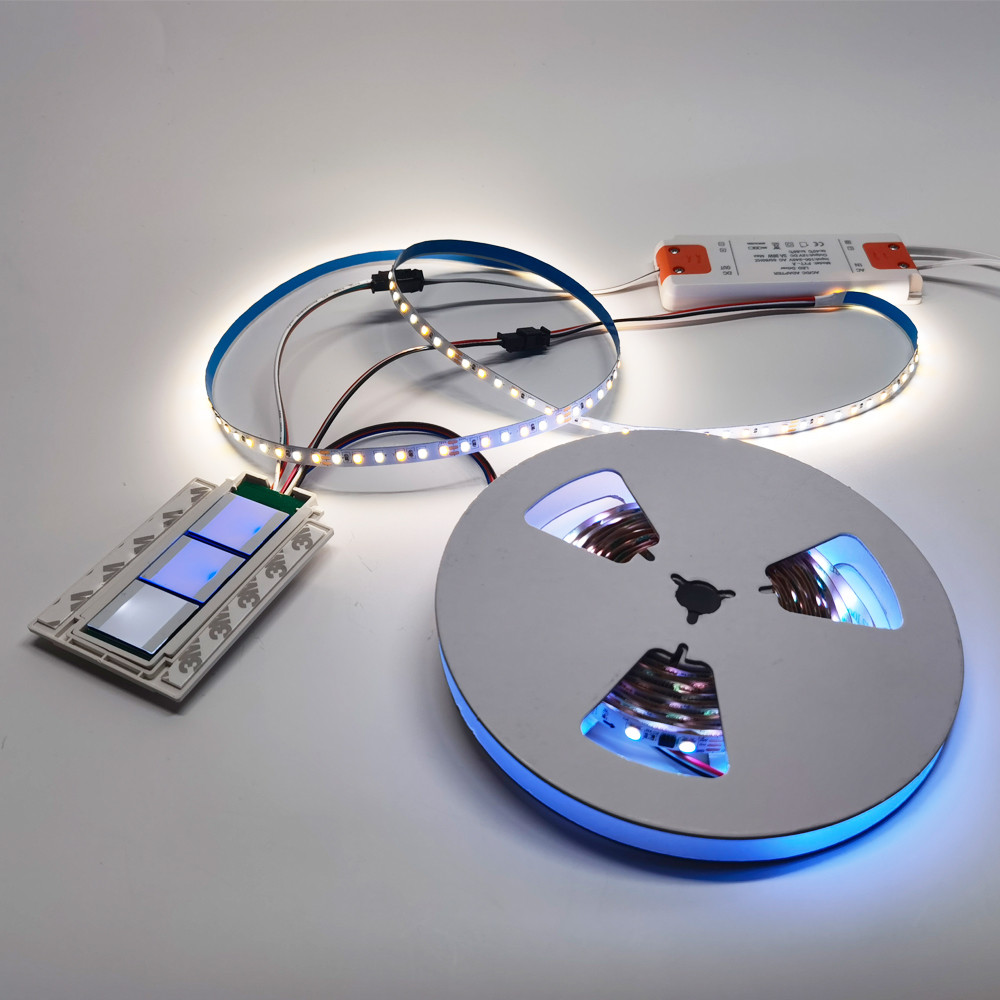 Touchstrip Sensor Buy Popular Dc12v Rgb Strip Light Strip With Three-color Touch Sensor ...