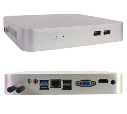 Buy Portable Personal Mini Pc Desktop Computer Support Celeoron/pentium ...