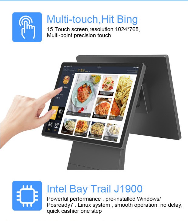 Buy Pos Systems All In One Pos System Terminal Touch Screen Cash ...