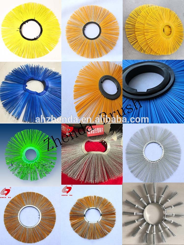 Convoluted Snow Sweeper Road Wafer Brush - Anqing, Anhui, China