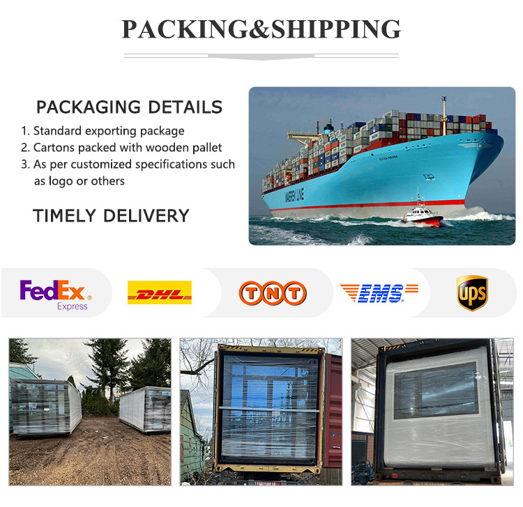 Buy Prefabricated House Portable Container Office Modular Accommodation ...