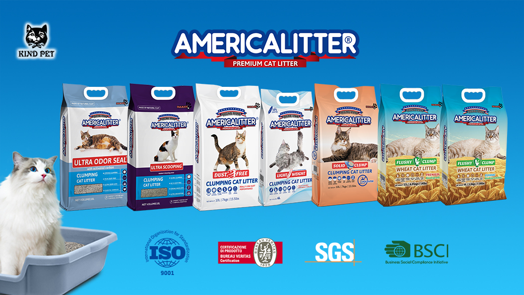 Buy Premium Bentonite Allergic Friendly 10 Days Odor Free Cat Litter