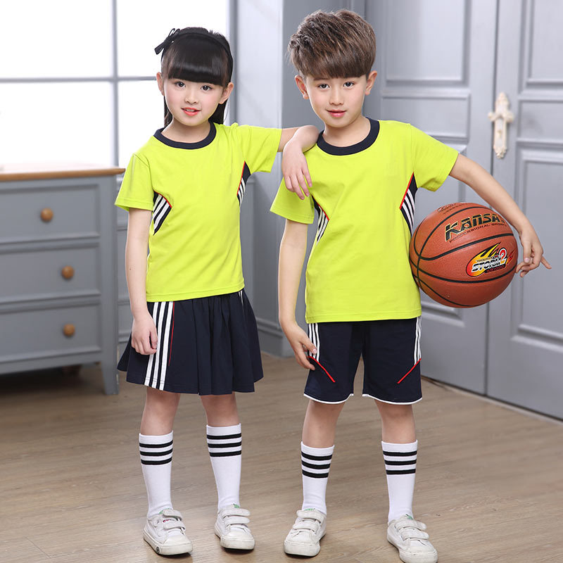 Buy Primary School Uniform Summer Clothes For Boys And Girls ...