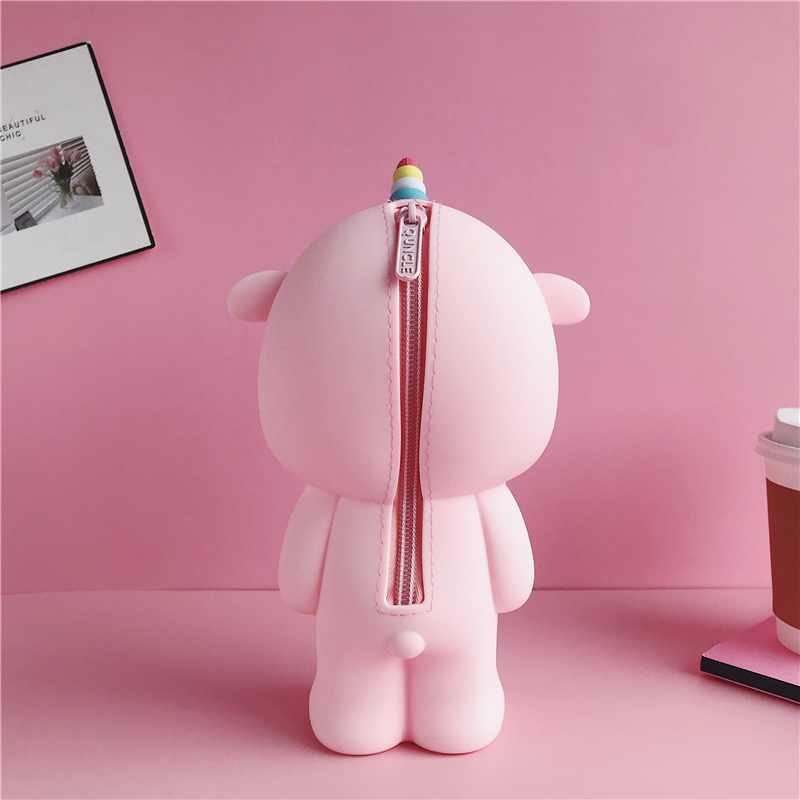 Buy Q Uncle Cute Cartoon Pencil Case Zipper Kawaii Novelty Children