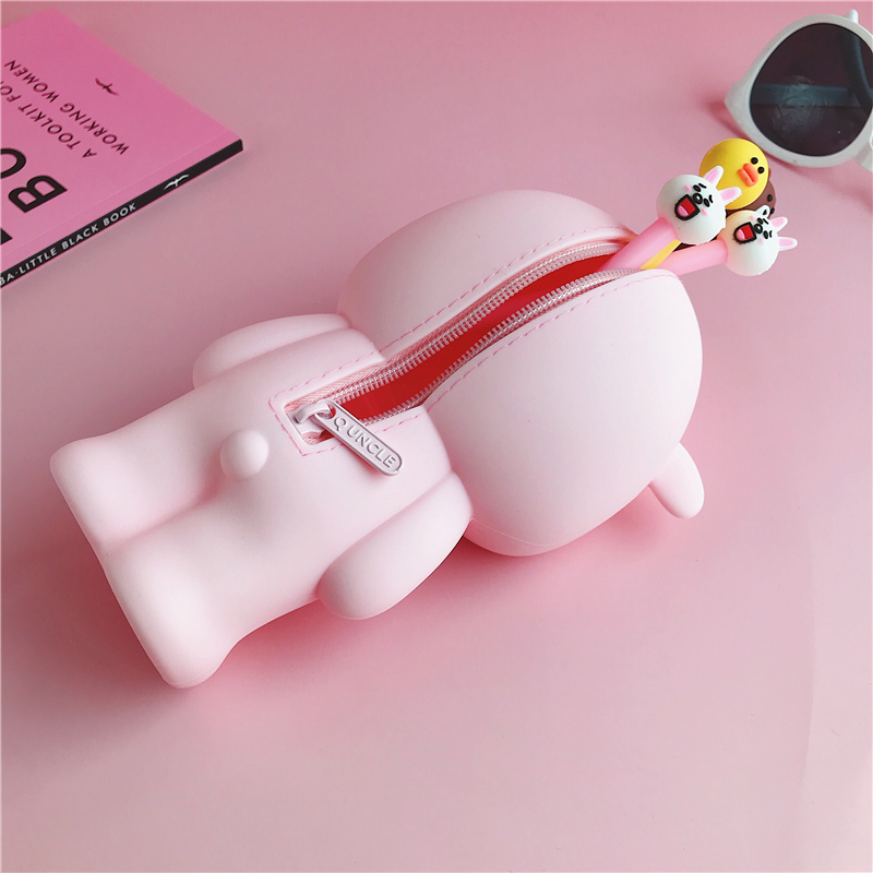 Buy Q Uncle Cute Cartoon Pencil Case Zipper Kawaii Novelty Children