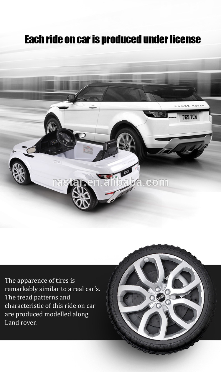 Buy Rastarprice Range Rover Go Kart Children Electric Ride On Car from ...