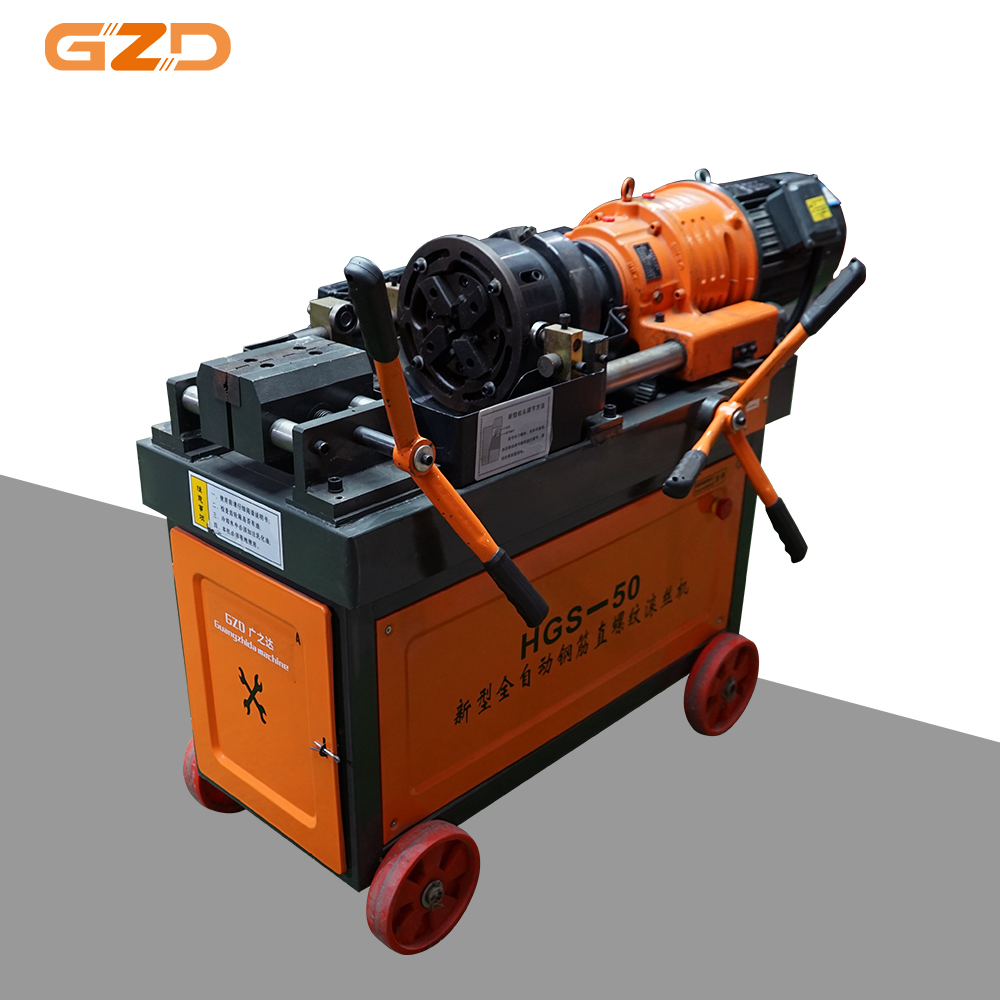 Buy Rebar Metal Rod Threading Rolling Machine Steel Bar Thread Rolling ...