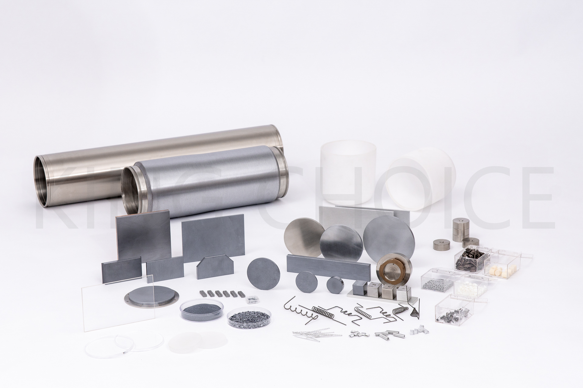 Buy Round Chrome Cr 2n5 99.5% Target With Copper Clad Sputtering Target ...