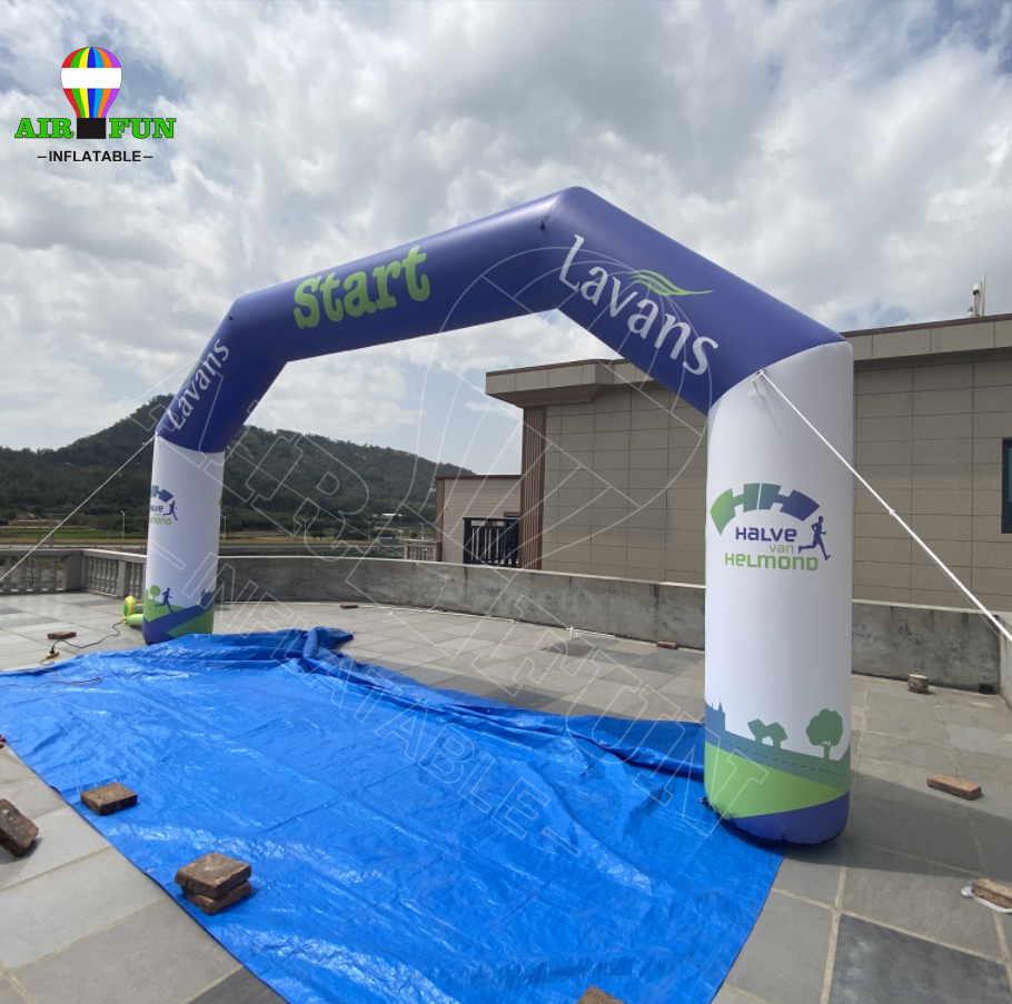 Buy Running Race Inflatable Start And Finish Line Arch Custom ...