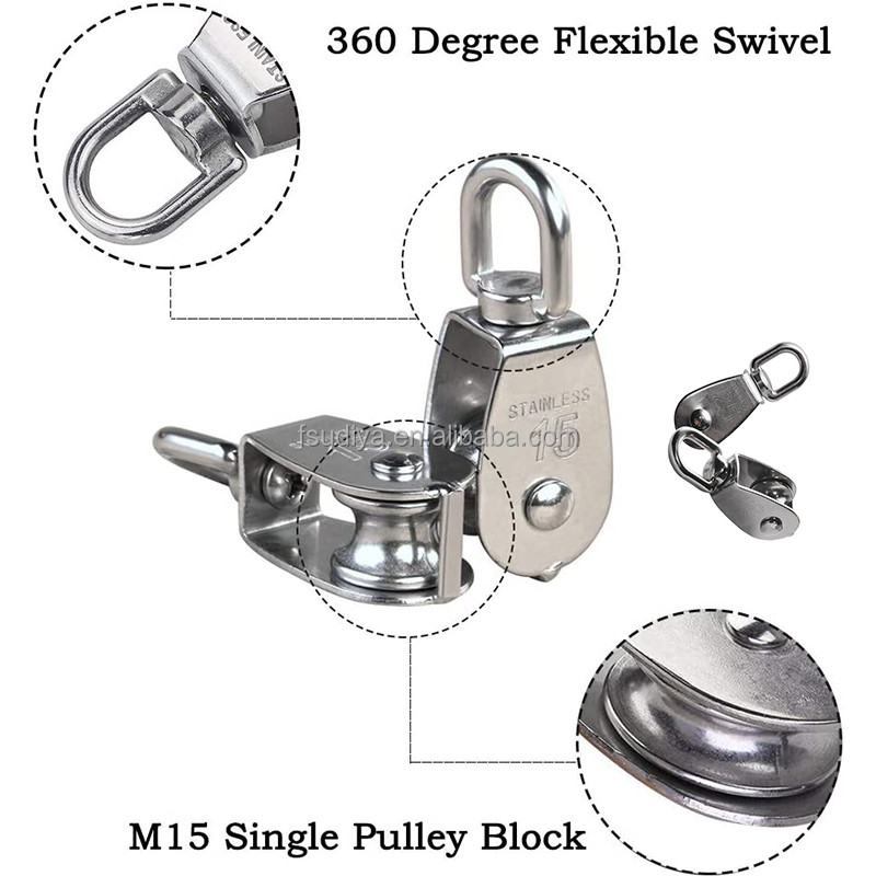 Buy Single Rigging Heavy Block High Polished Stainless Steel 304/316 ...