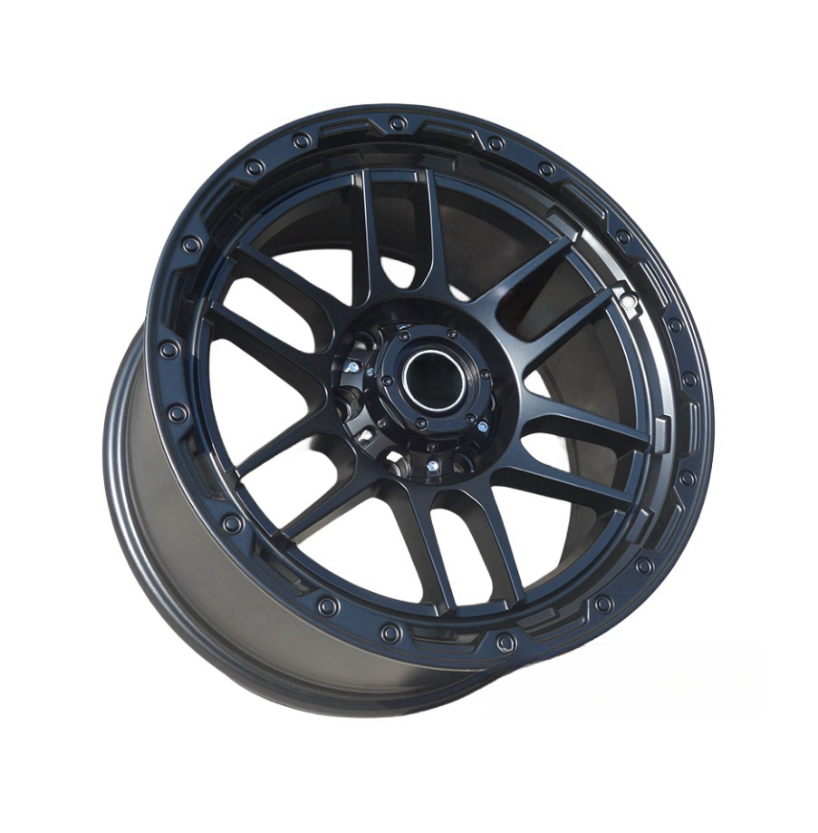 Buy Six Pillars Matte Black Wheel Rim Aluminum Alloy 16 Inch 6 Hole 139 ...