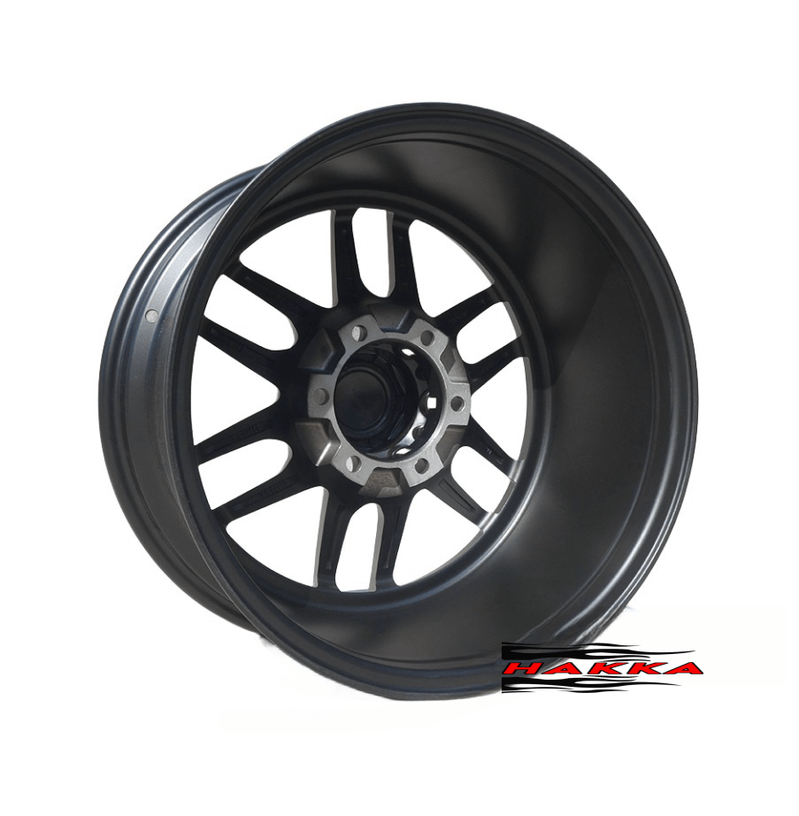 Buy Six Pillars Matte Black Wheel Rim Aluminum Alloy 16 Inch 6 Hole 139 ...