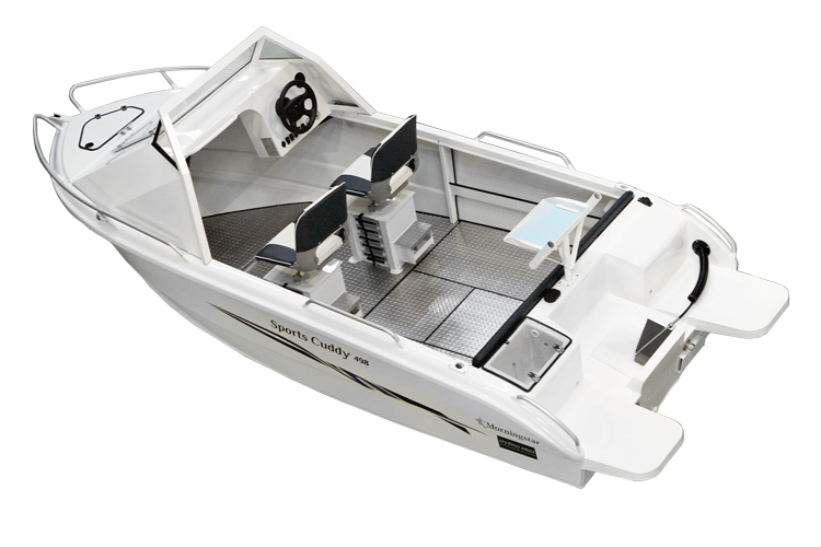 Buy Small Aluminum Fishing Cabin Vessel from CADCAM MARINE PTY LTD., Taiwan